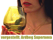 In München vorgestellt: Ardbeg Supernova - ein neuer Whisky mit ultimativ torfiger Power (Foto: Marikka-Laila Maisel)